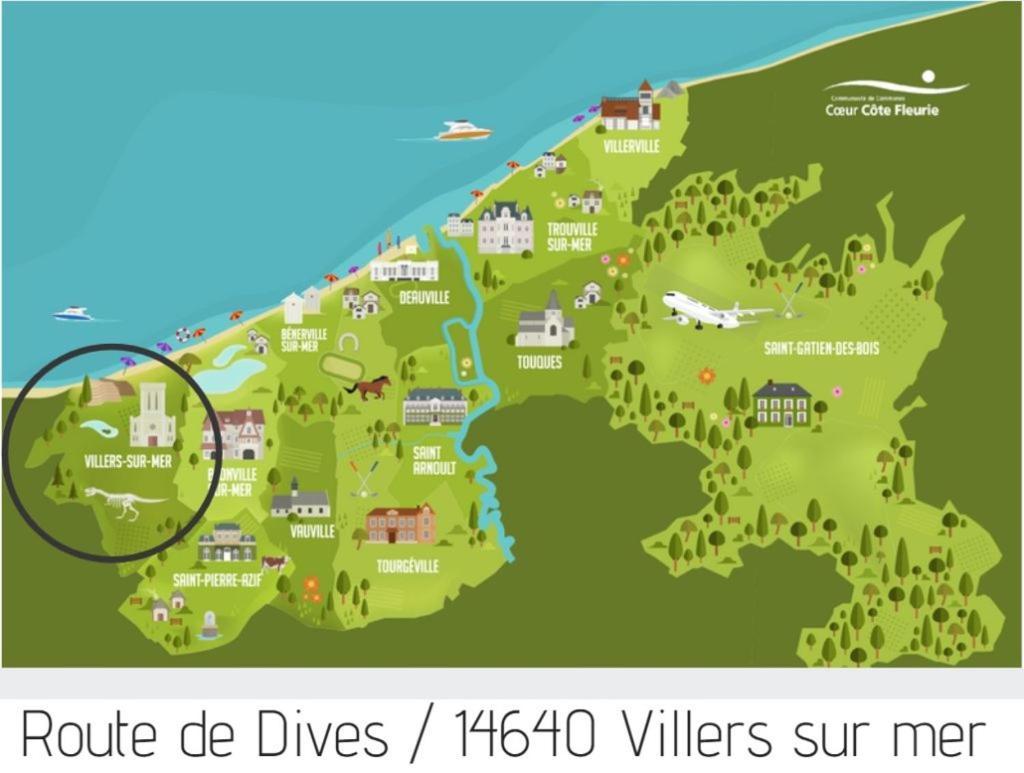 Apartament L'Eden Parc Villers-sur-Mer Zewnętrze zdjęcie